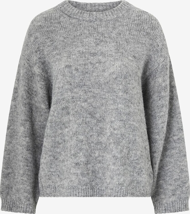 Genser Boxy Knitted Sweater - Grå