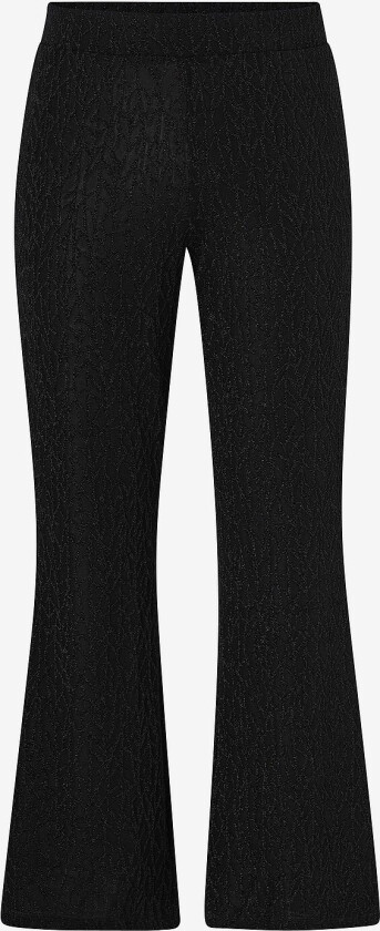 Bukser nmGilly Pasa HW Flared Pants Jrs CU - Svart
