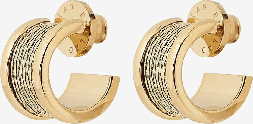 Øredobber Lumi Creoles L - Gull