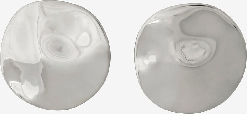 Øredobber Flowy Studs Maxi - Sølv