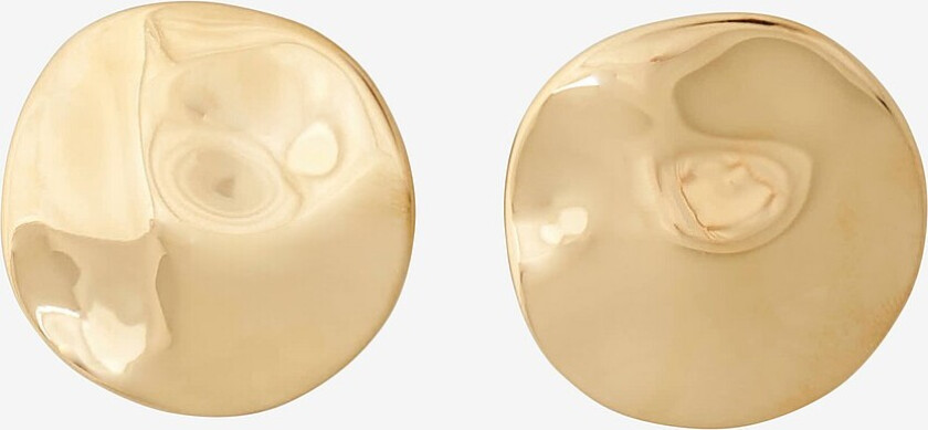 Øredobber Flowy Studs Maxi - Gull