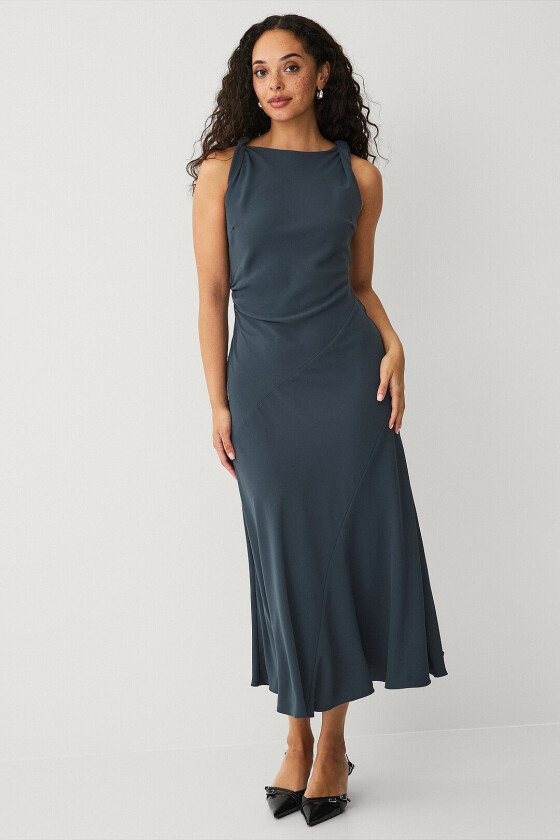 Maxikjole Dress Ginevra - Grå