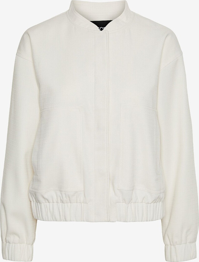 Bomberjakke pcAnnie Bomber BC - Hvit