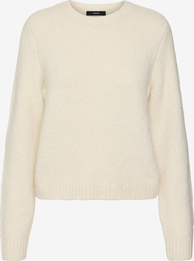 Genser vmNovah LS O-neck Pullover GA - Grå
