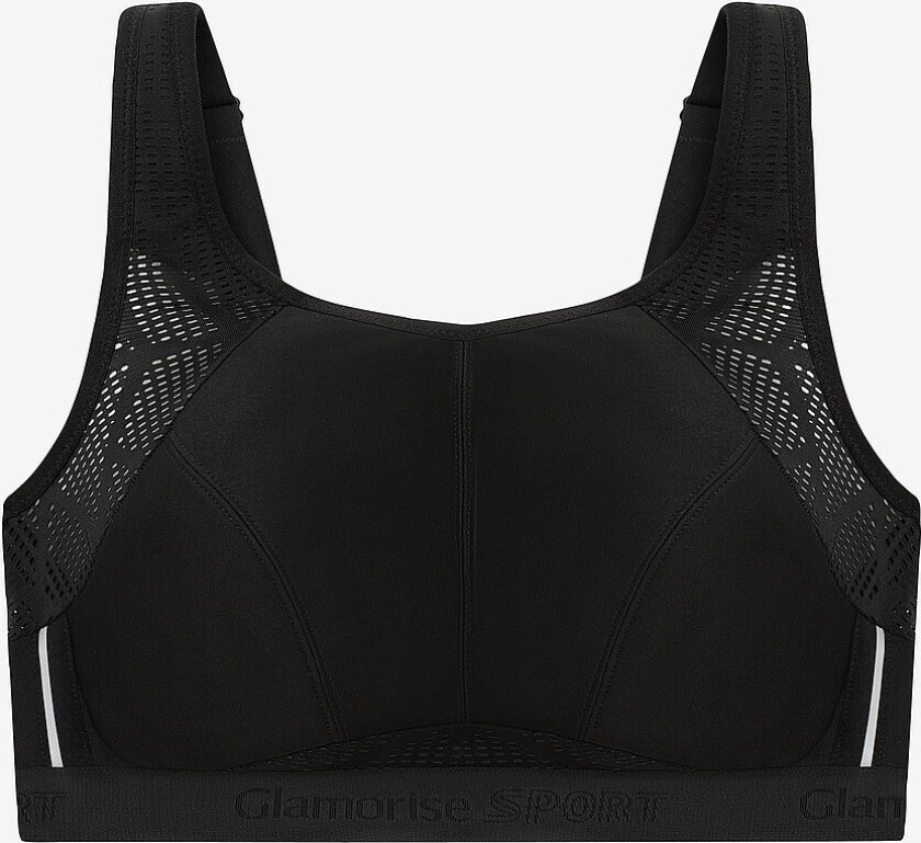 Sports-BH Full Figure Plus Size No-sweat - Svart