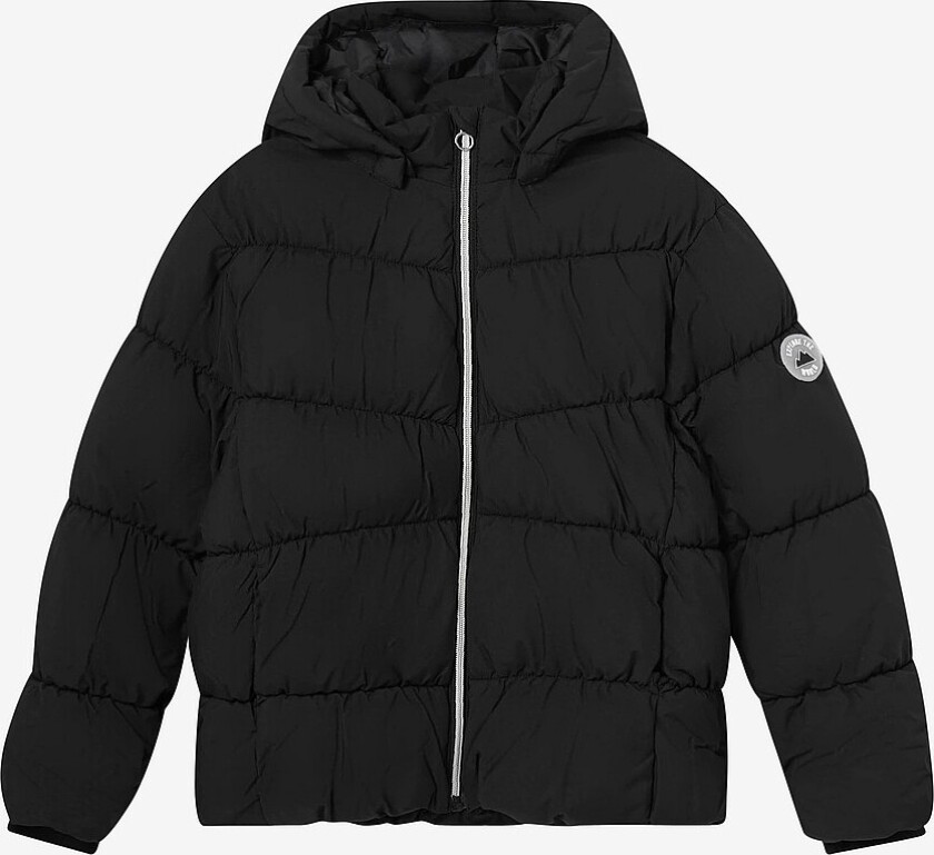 Jakke nkfMorning Puffer Jacket Short TB - Svart
