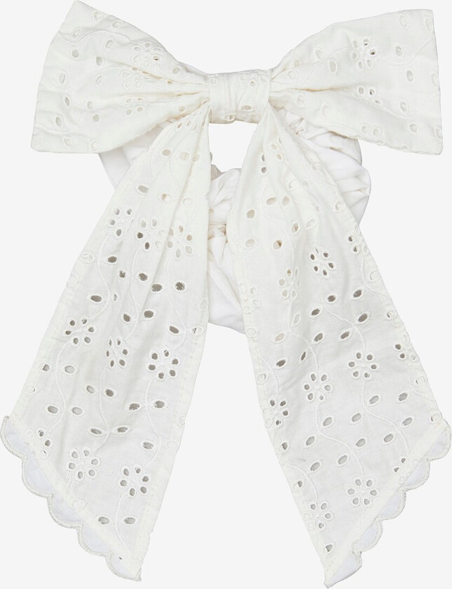 Scrunchie Angela Bow Scrunchie - Hvit