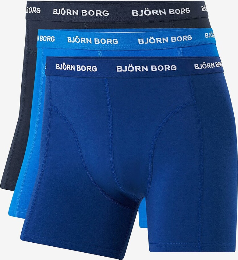 Bilde av Cotton Stretch Boxers 3-pack Navy/Blue S