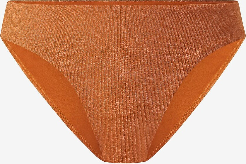 Bikiniunderdeler Glitter Detail Bikini Brief - Orange