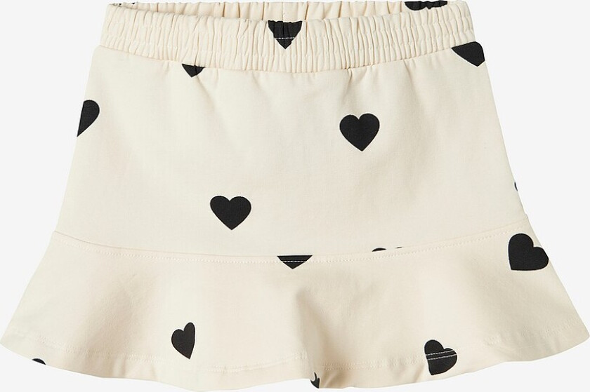 Sweatskjørt nmfOdina Sweat Skirt Bru - Beige