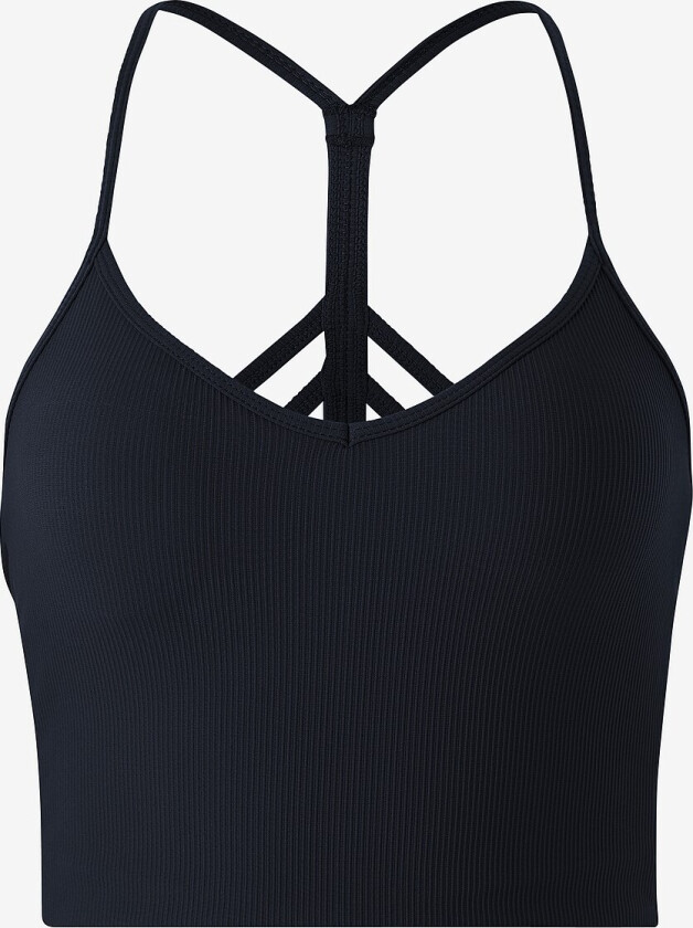 Sports-BH Ribbed Performance Bralette - Svart