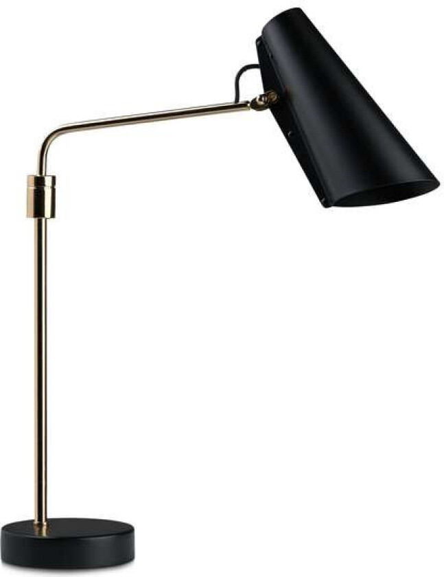 Birdy swing bordlampe Svart-messing