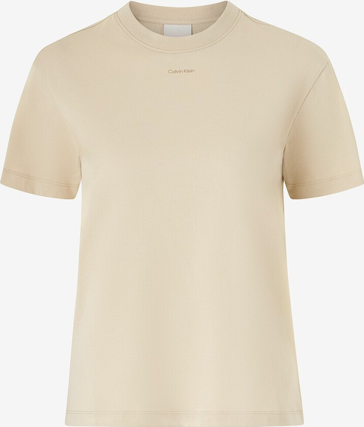 Topp Nano Logo Regular T-shirt - Beige