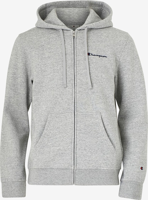 Hettegenser Hooded Full Zip Sweatshirt - Grå