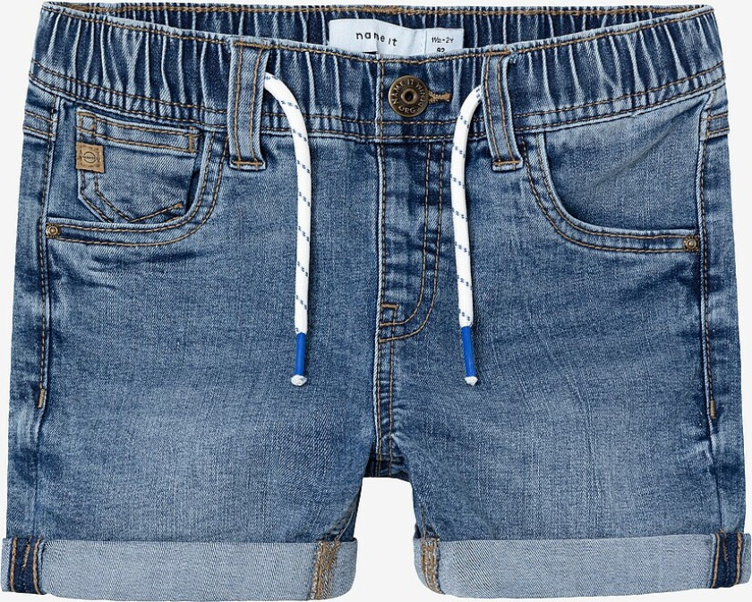 Jeans-shorts nmmRyan Regular Dnm L Shorts - Blå