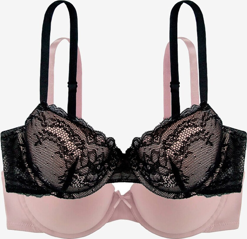 Spile-BH Chloe 2-pakning - Svart