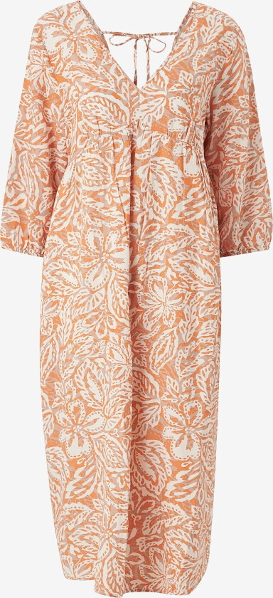 Kjole vmNethe 3/4 7/8 Dress Wvn - Orange
