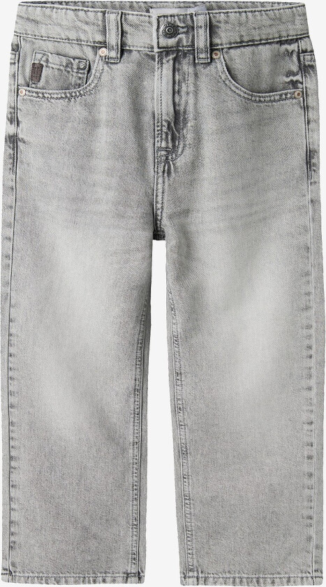 Jeans nkmRyan Straight Jeans 3418-BE - Grå