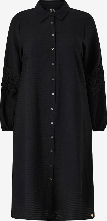 Skjortekjole Vicky Shirt Dress - Svart