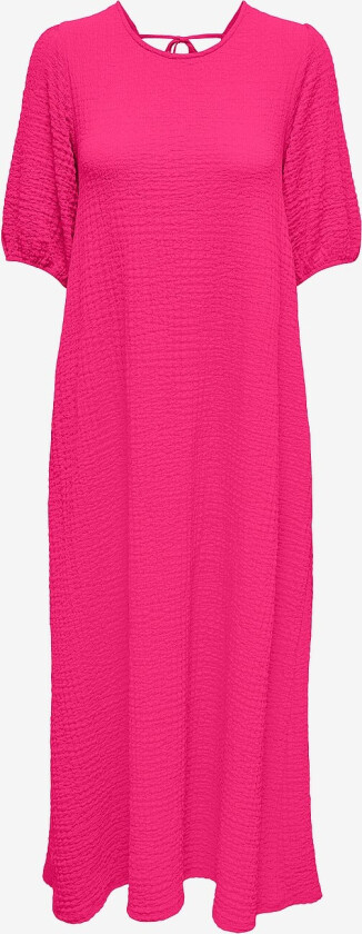 Kjole jdyPenni S/S Open Back Midi Dress - Rosa
