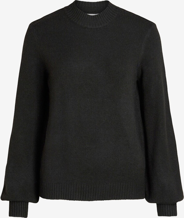 Genser viHanna Balloon L/S Knit Top - Rød