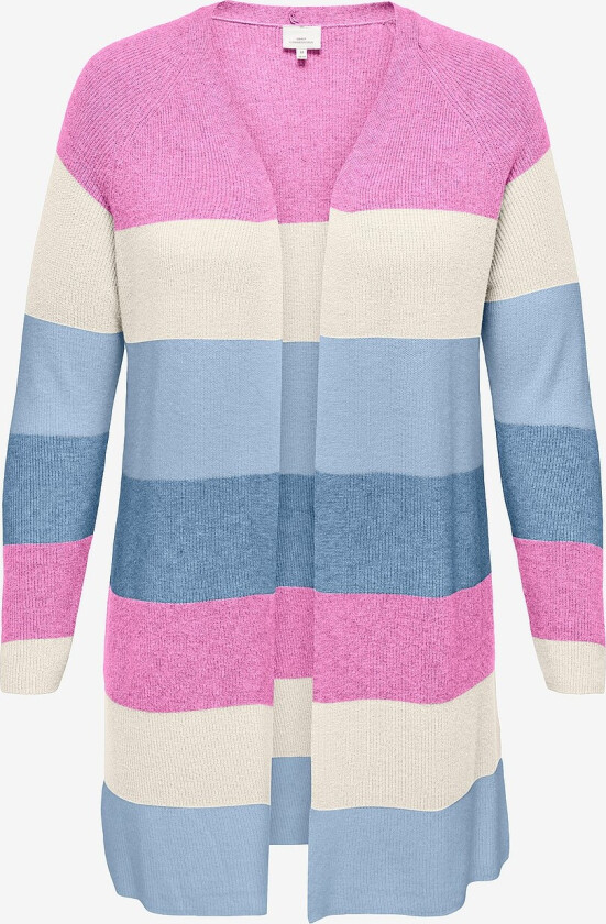 Kardigan caraAtija L/S Stripe Cardigan Knt - Rosa