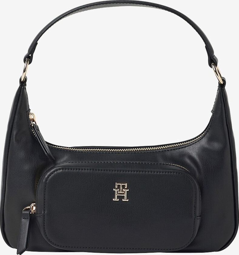 Vesken TH Soft Utility Shoulder Bag PU - Svart