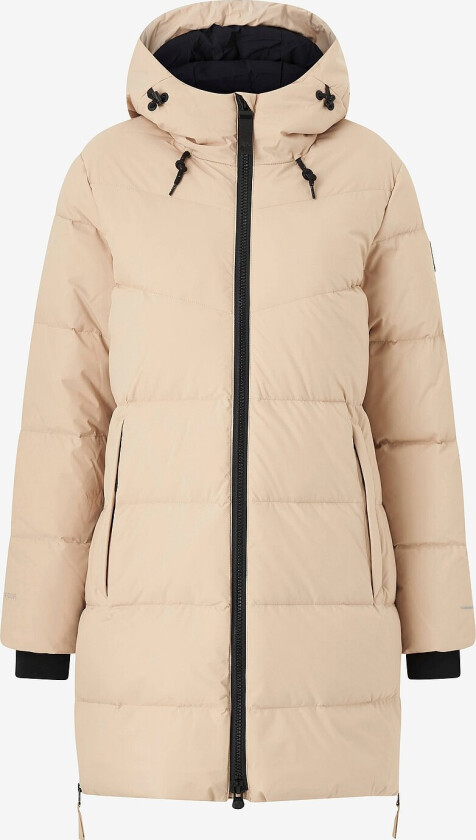 Dunparkas Mode Maya Down Parka W - Beige