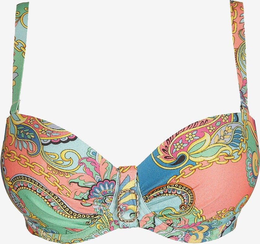 Bikini-BH Celaya Italian Chic Padded Strapless Bikini Top - Rosa