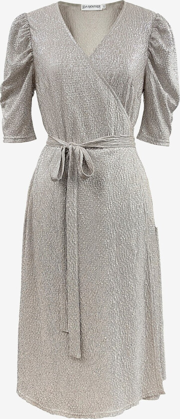 Omslagskjole 319 01 Blake Dress - Sølv