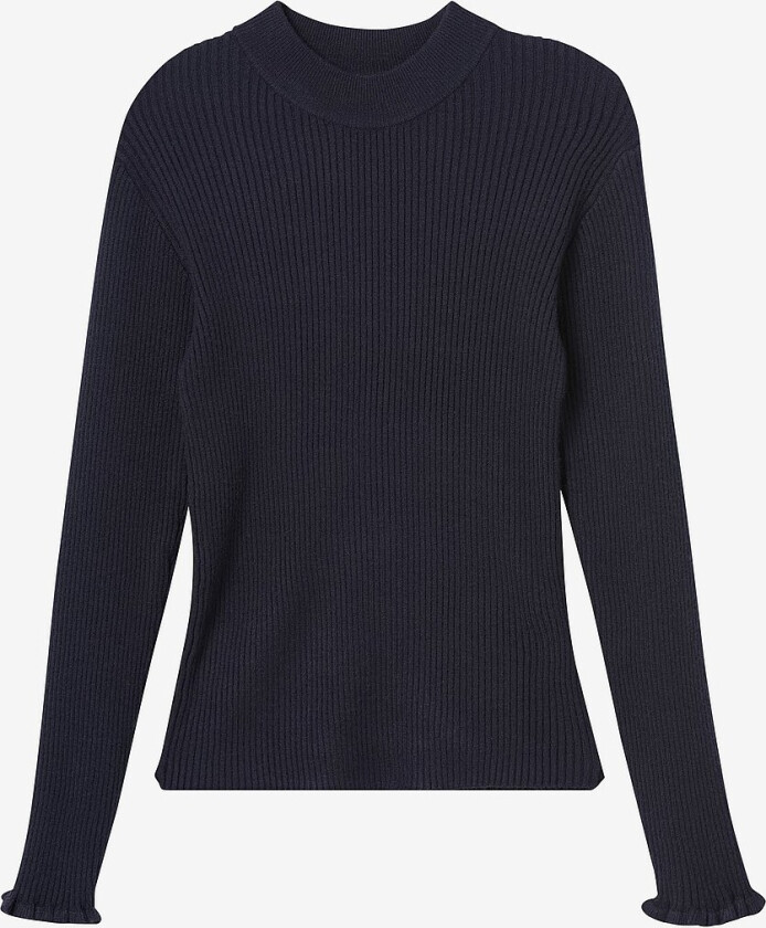 Genser nkfVianna LS Slim Knit - Blå
