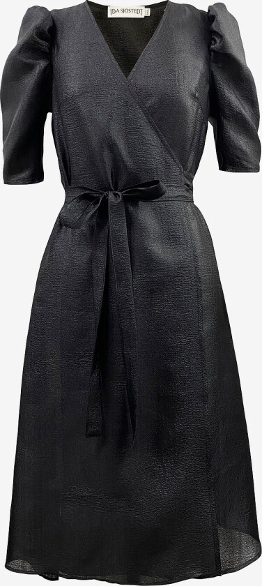 Omslagskjole 319 Blake Dress - Svart