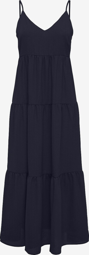 Maxikjole onlNova Life Lux Reneé Long Dress - Blå