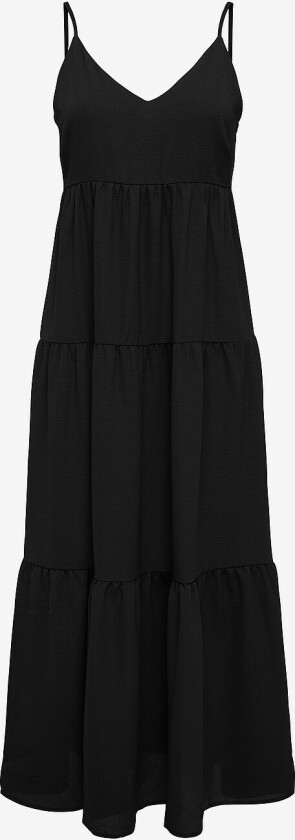 Maxikjole onlNova Life Lux Reneé Long Dress - Svart