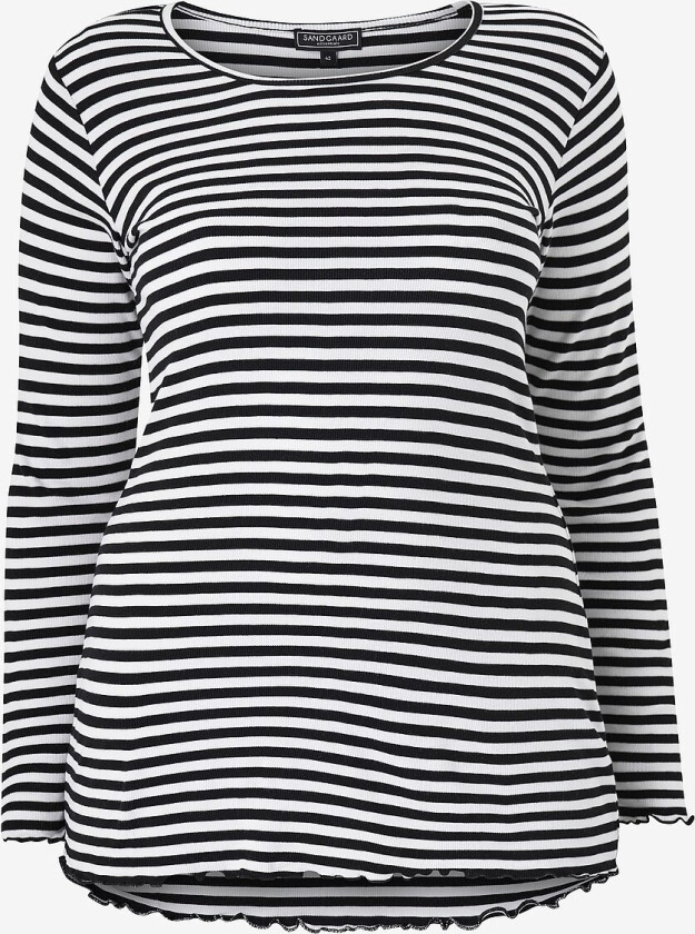 Topp Rib Top - Svart