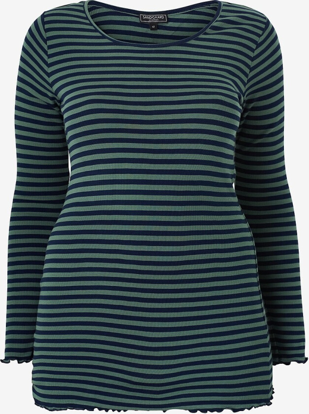 Topp Rib Top - Blå