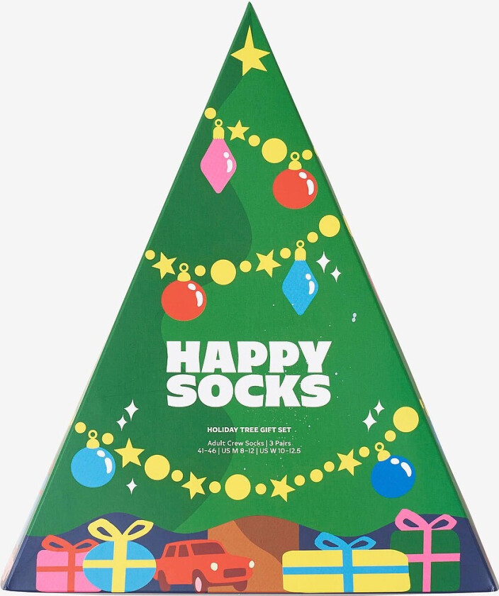 Sokker Holiday Tree Gift Set 3-pakning - Grønn