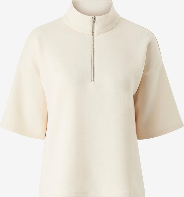 Topp viSiffi High Neck 2/4 Top - Beige