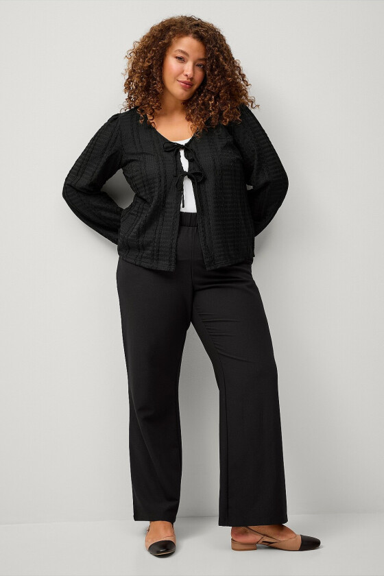 Topp vBlair L/S Cardigan - Svart