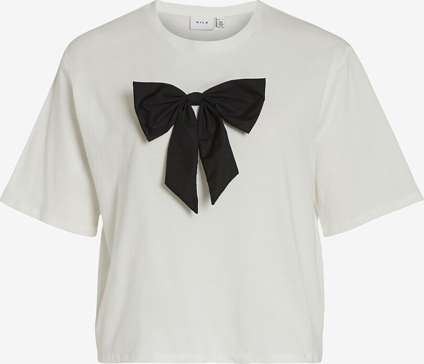 Topp viNaddi S/S T-shirt - Hvit