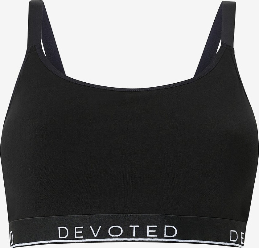 Bh-topp lComfy Solid Strap Bra Top - Svart