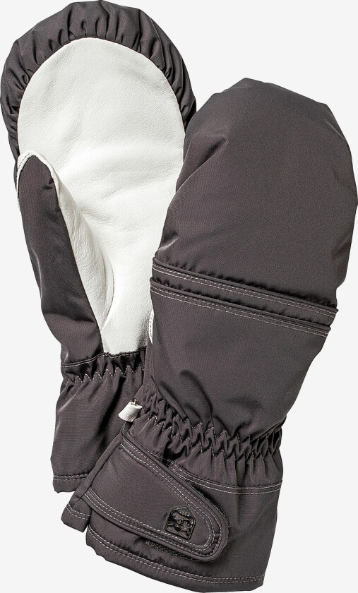 Votter Primaloft Leather Female Mitt - Grå