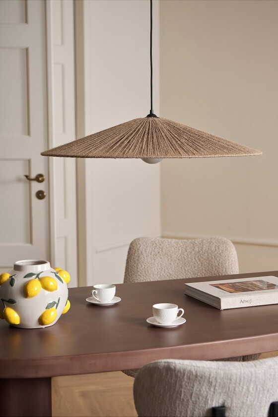 Taklampe Inez - Brun