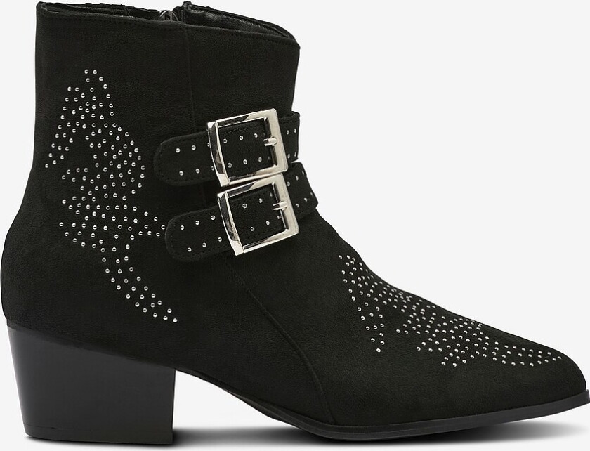 Boots fCassidy Stud Boot ekstra bred passform - Svart