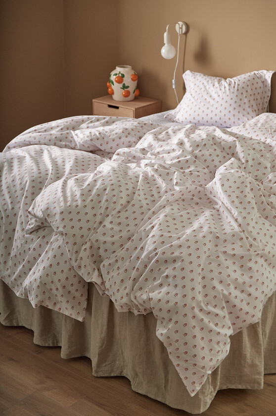 Sengesett Juliette Mini i organisk bomull 2 eller 3 stykker - Hvit