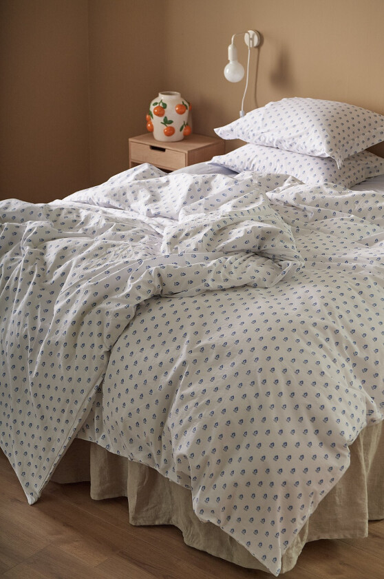 Sengesett Juliette Mini i organisk bomull 2 eller 3 stykker - Hvit