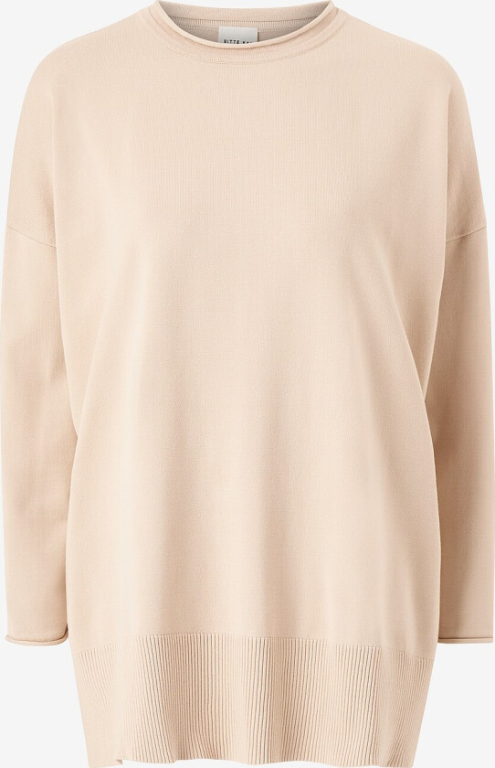Genser Saku Knit Oversize - Beige