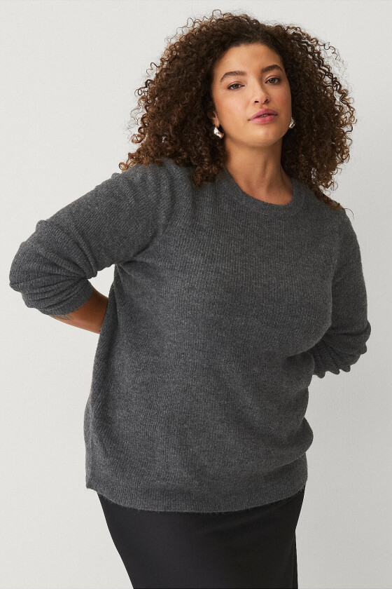 Genser cAmaya L/S Pullover - Grå