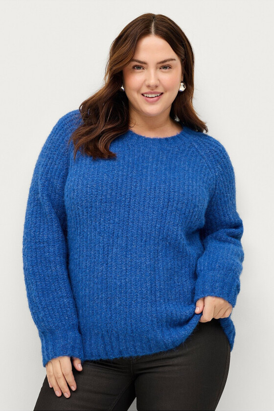 Genser mFrench L/S Pullover - Blå