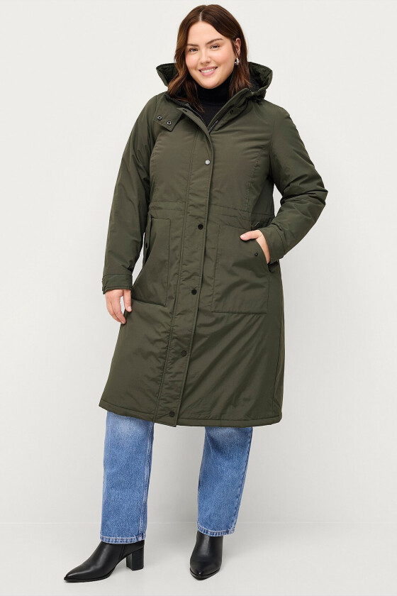 Parka mZanna L/S Coat - Grønn